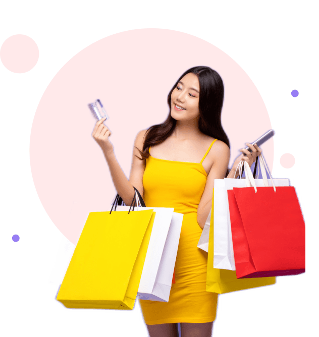 Shopping woman